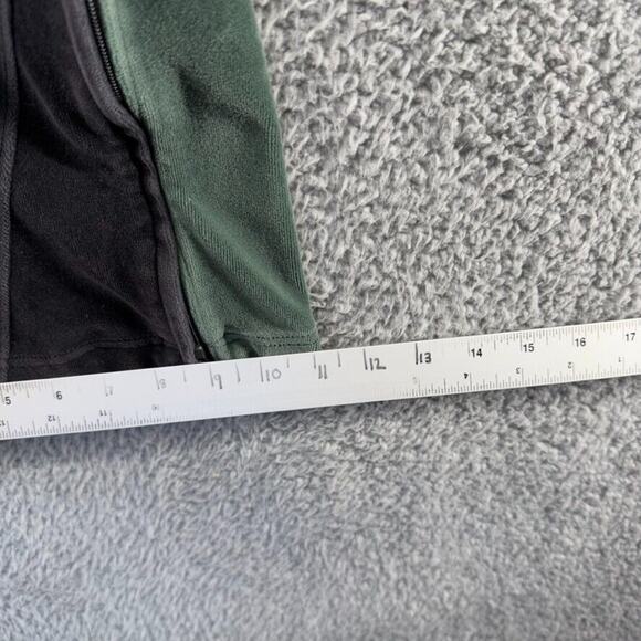 Vintage Michigan State Sweatpants Mens 2XL Black Green Suede Velour Y2k Spellout - Picture 6 of 12